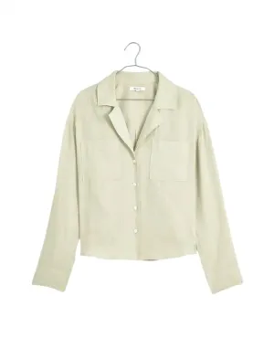 Women's Resort Long Sleeve Shirt In Green