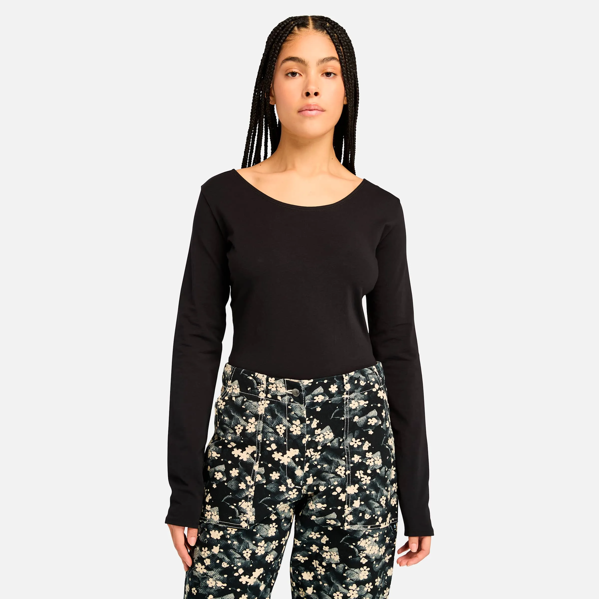 Women's Slim Fit Long-Sleeve T-Shirt