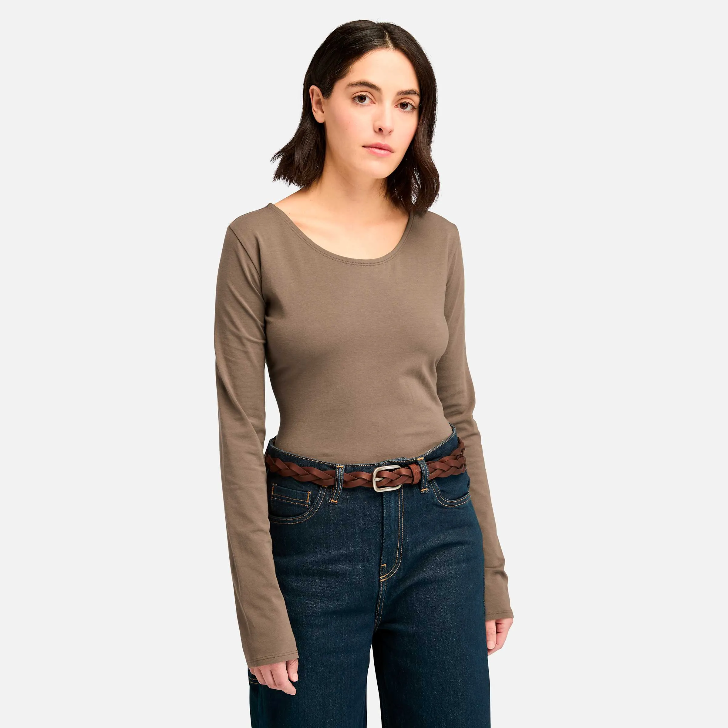 Women's Slim Fit Long-Sleeve T-Shirt