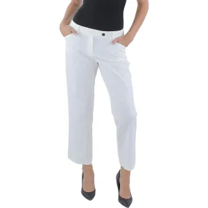 Womens Slim Leg Ankle Dress Pants