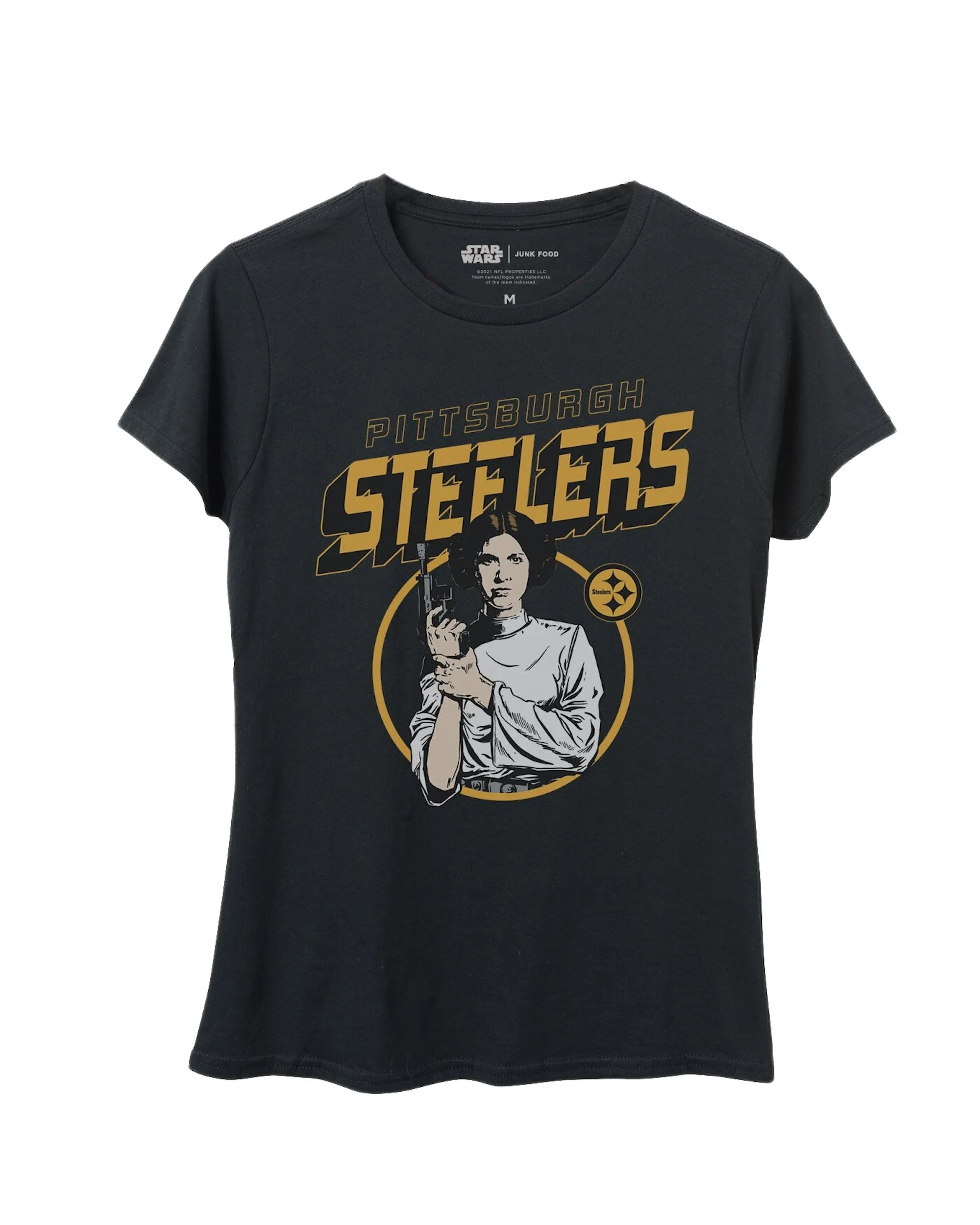 Women's Steelers Star Wars Princess Leia Tee
