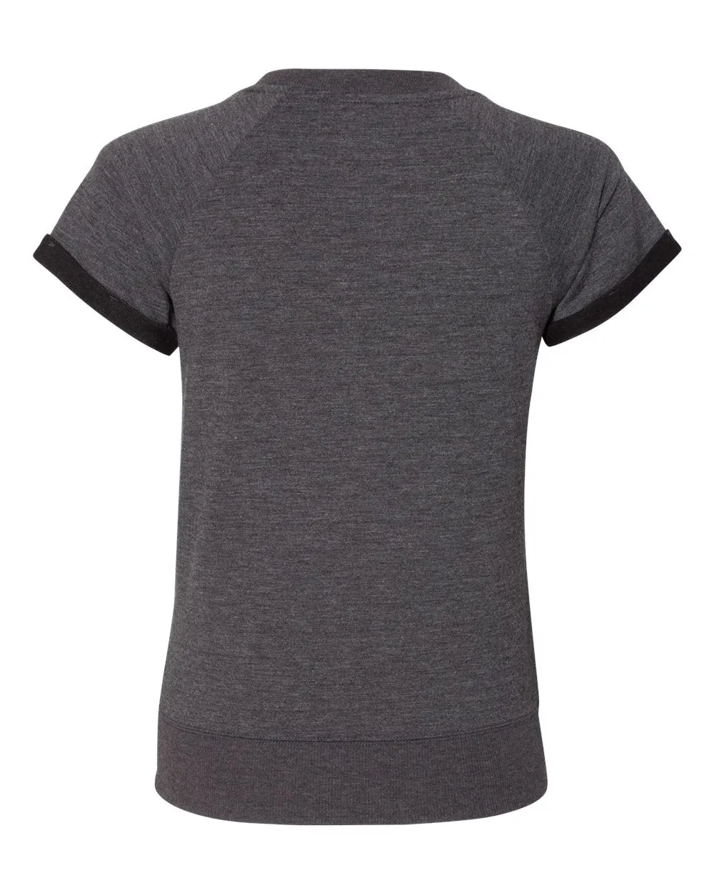 Women's Sweetheart French Terry Short Sleeve Pullover