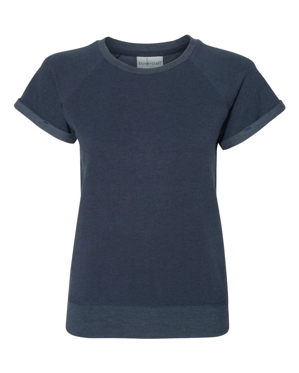 Women's Sweetheart French Terry Short Sleeve Pullover