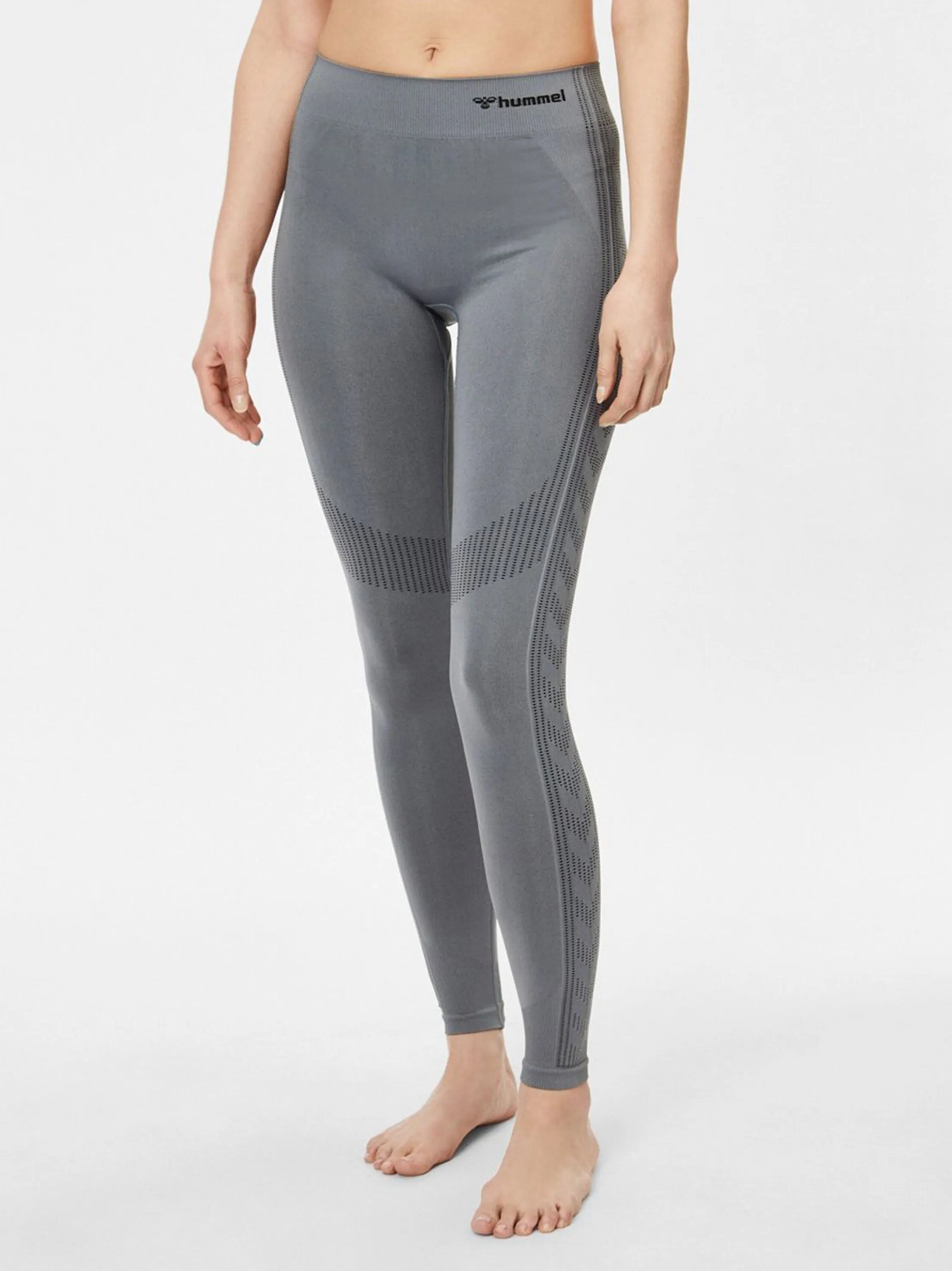 Women's Textured Leggings,Grey