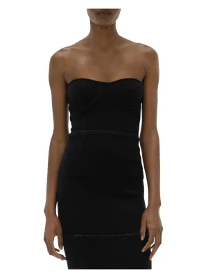 Womens Wool Buster Strapless Top