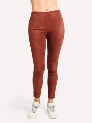 Zero To A Hundred Legging In Cherrywood